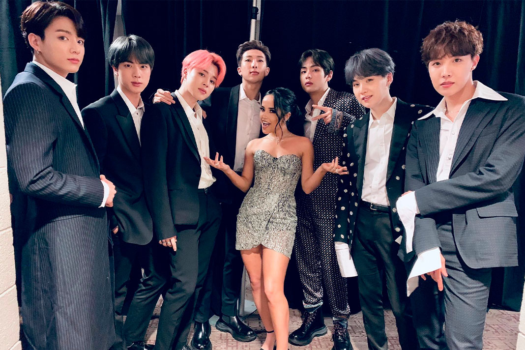 J-Hope (de BTS) y Becky G trabajan en una colaboración