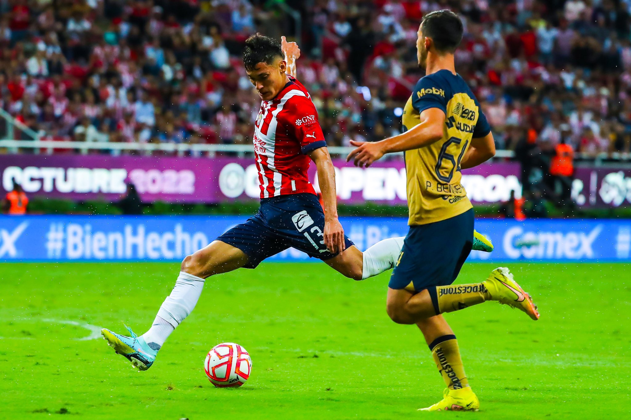 Chivas vs Pumas VIDEO Resumen, goles y resultado, Jornada 11 del