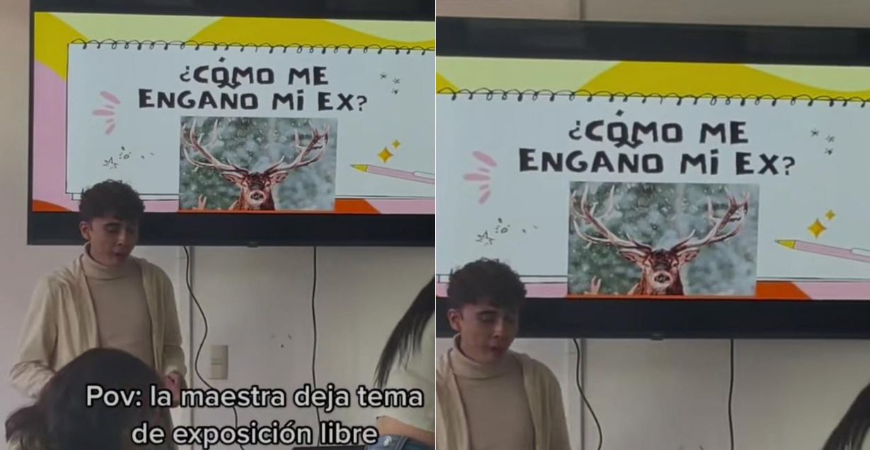 Expone En Clase Cómo Su Exnovia Lo Engañó Y Se Vuelve Viral Video